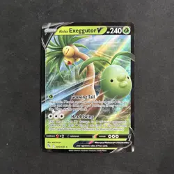 Alolan Exeggutor V - 005/078 - Pokemon Go Sword & Shield Ultra Rare Card NM - Image 1