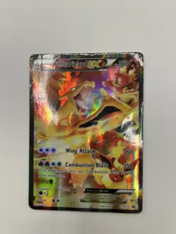 Pokemon Charizard EX Promo Foil Basic Dragon XY121 XY Holo Card HP180 - Image 1