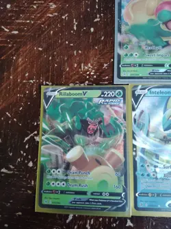 5 Card Rare Holo V Pokemon Lot - Image 2