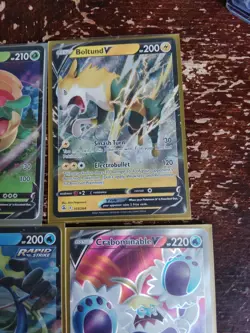 5 Card Rare Holo V Pokemon Lot - Image 5