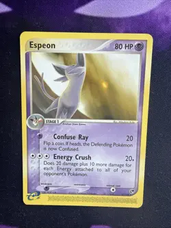 Pokemon TCG Espeon EX Sandstorm 16/100 Regular Rare Card, NM/Lp - Image 1