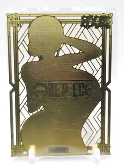 Goddess Story - Gold Metal Waifu Card - Nami - NUMBERED 142/200 - Image 2