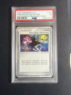 PSA 3 Time-Space Distortion Mysterious Treasures Pokemon Card TCG 2007 POP 4 - Image 1