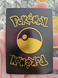 Pikachu GX Black Foil Fan Art Vinyl Collector Pokemon Card - Image 2