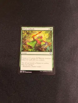 Elven Ambush [Magic Game Might Free-For-All] Magic MTG Cards LP - Image 1