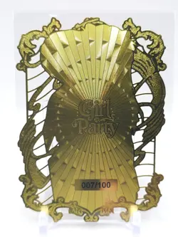 Goddess Story - Gold Metal Waifu Card - Asuka & Rei - NUMBERED 007/100 - Image 2