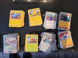 Bulk Lot 800 Pokemon Cards Japanese/Korean Common Uncommon Rare Foil Mix - Image 1