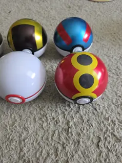 Pokemon TCG PokeBall Tin Set of 6 EMPTY Tins (No Cards) Assorted. - Image 3