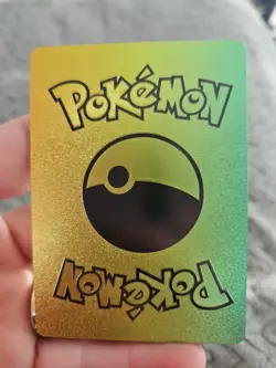 X2 Shining Charizard Gold Foil Fan Art Vinyl Textured Collector Cards X2 - Image 3