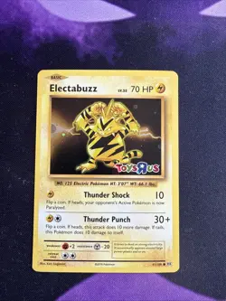 Electabuzz Toys R Us Promo Evolutions 41/108 Holo Promo Pokemon TCG Card - Image 1