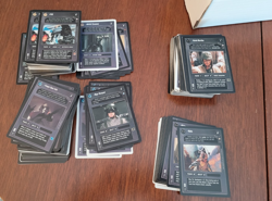 Star Wars SWCCG Box of 900 + Rare Cards. Dark Side All Sets All Card Types - Image 1