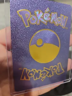 Centiskorch Vmax Purple Foil Fan Art Vinyl Textured Collector Card HP320 - Image 3