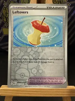 Pokemon Card - Leftovers 163/165 (Reverse Holo) Scarlet & Violet 151 - Image 1