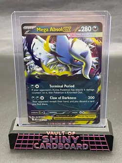 ✨ Mega Absol ex 086/132 MEG 2025 Ultra Rare Holo Pokemon Card ✨ - Image 1