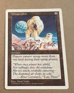 Winter Orb - 5th Edition - MTG - Magic the Gathering - Image 1
