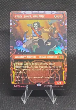 Casey Jones, Vigilante (0235) (Showcase) Teenage Mutant Ninja Turtles Foil - Image 1