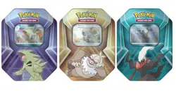 Pokemon Triple Whammy Tins 3-Pack Tyranitar, Slaking, Darkrai Full Art Set - Image 1