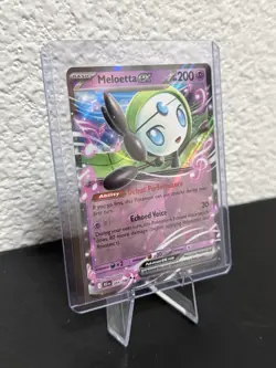 Pokemon TCG Meloetta ex 044/086 Black Bolt Double Rare Holo NM - Image 3