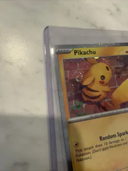 Pikachu 2026 Pokemon Day Stamp - 051/162 - Cosmos Holo - 1 SWIRL - Image 3