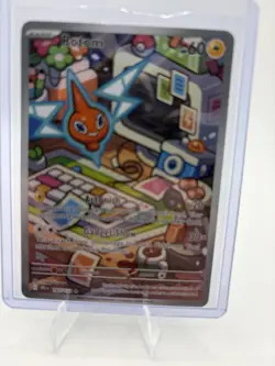 Rotom 197/182 Illustration Rare Destined Rivals Pokemon TCG NM IR Full Art - Image 1