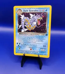 Gyarados 8/82 Prerelease Holo Rare Team Rocket Pokemon Card 1999-2000 WOTC TCG - Image 2