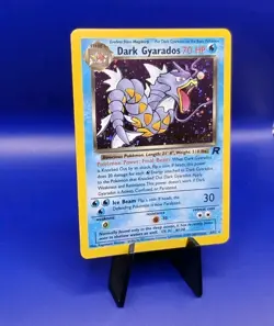 Gyarados 8/82 Prerelease Holo Rare Team Rocket Pokemon Card 1999-2000 WOTC TCG - Image 3