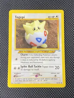 Pokemon Card - Neo Destiny 56/105 - TOGEPI - Image 1