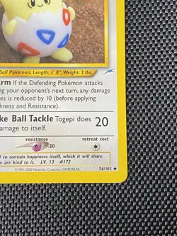 Pokemon Card - Neo Destiny 56/105 - TOGEPI - Image 4