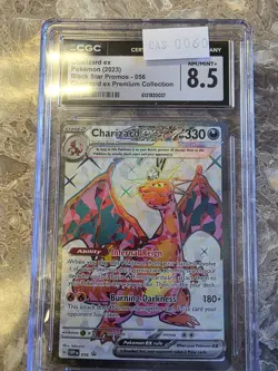 Charizard EX 056 Premium Collection Black Star Promos Pokemon CGC 8.5 Nm/mint+ - Image 1