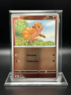 2025 Pokemon Mega Evolutions - Vulpix Reverse Holo No. 19/132 - Image 1