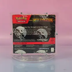 MEGA EVOLUTION DISPLAY BOX POKEMON TCG 2025 ENGLISH OVP SEALED + ACRYL CASE - Image 3