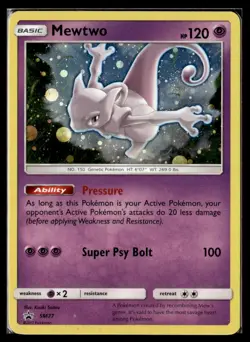 2017 Sun & Moon, Promos - Sun & Moon Promos 1 Mewtwo Basic/Promo #SM77 - Image 1