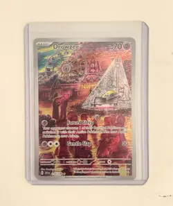 Pokemon TCG Drowzee 210/198 SV01 Scarlet & Violet Illustration Rare Holo 2023 - Image 1