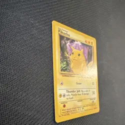 1999 Pokemon Pikachu Base Set 58/102 40 HP Thunder Jolt Gnaw Vintage Card - Image 4