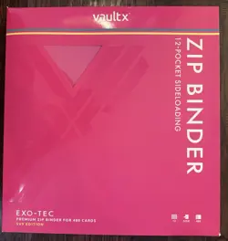 Vault X Pokemon Journey Together SV9 First Edition 12 Pocket Zip Binder - Image 1