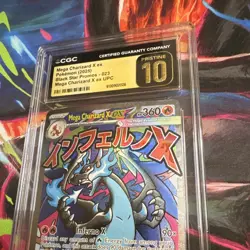 Pokemon Mega Charizard X ex #023 Mega Evolution Promo Holo CGC 10 2025 - Image 5