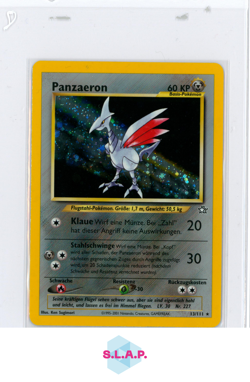 PANZAERON POKEMON 13/111 2000 NEO GENESIS 1ST EDITION HOLO GERMAN - Image 1