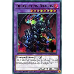 LC06-EN003 DESTRUCTION DRAGON ULTRA RARE LTD EDITION NEAR MINT YuGiOh TCG - Image 1
