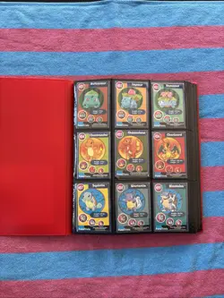 1999 Original 151 Complete Burger King PokeTrivia Pokemon Master Set - Sleeved - Image 1