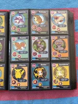 1999 Original 151 Complete Burger King PokeTrivia Pokemon Master Set - Sleeved - Image 3