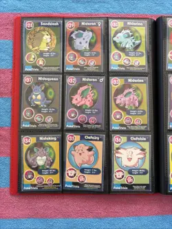 1999 Original 151 Complete Burger King PokeTrivia Pokemon Master Set - Sleeved - Image 4