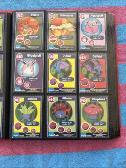 1999 Original 151 Complete Burger King PokeTrivia Pokemon Master Set - Sleeved - Image 5