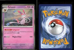 Sylveon 040/131 Holo Rare SV: Prismatic Evolutions Pokemon Holo Near Mint - Image 3