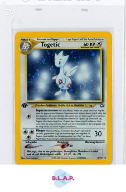 TOGETIC POKEMON 16/111 2000 NEO GENESIS 1ST EDITION HOLO GERMAN - Image 1