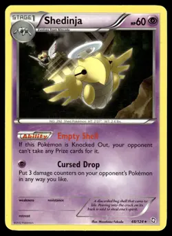 Shedinja 48/124 Dragons Exalted Pokemon - Image 1