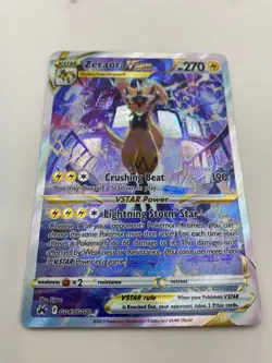 Pokemon TCG Zeraora VSTAR Crown Zenith: Galarian Gallery GG43/GG70 Holo - 2 - Image 1