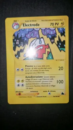 Pokemon ELECTRODE 36/144 SKYRIDGE ITA Near Mint MT e-SERIES BOOSTER FRESH - Image 1