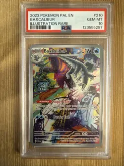 Baxcalibur 210/193 Paldea Evolved Illustration Rare Pokemon PSA 10 - Image 1