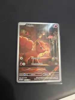 Pokemon Vulpix Illustration Rare Holo Me01: Mega Evolution 138/132 Basic English - Image 1