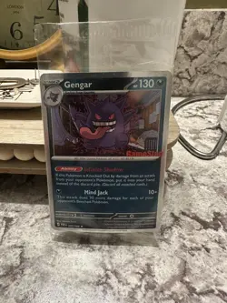 Pokemon TCG Gengar GameStop Promo Factory Sealed - Image 1